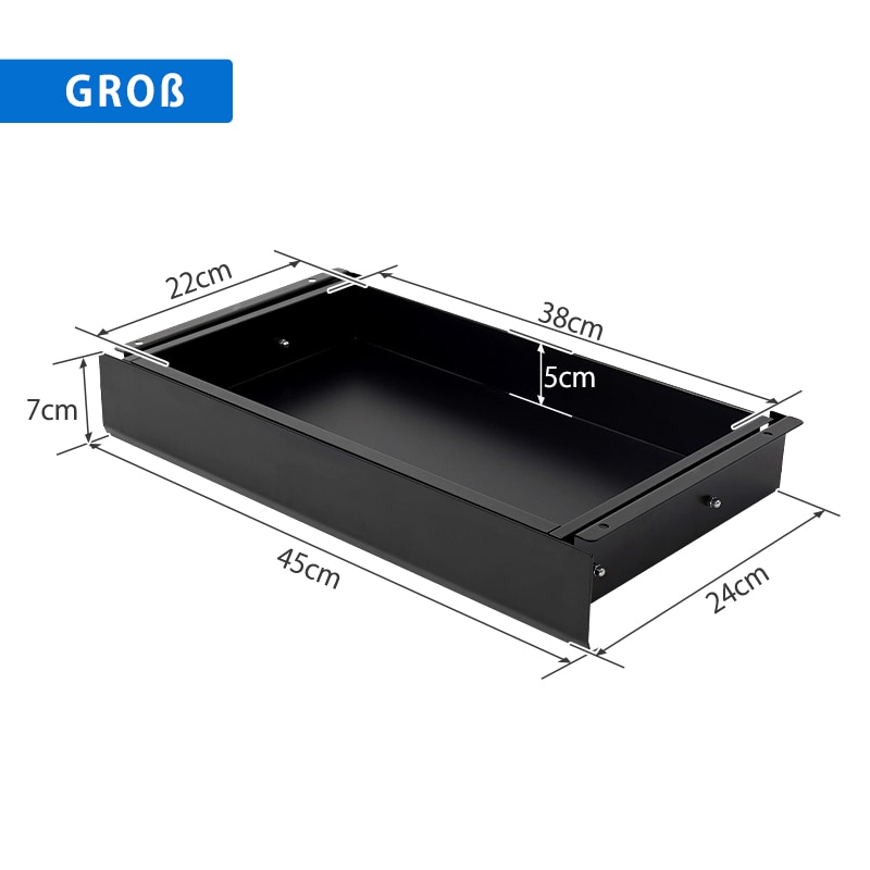 RANJIMA Schublade unter Schreibtisch, Groß Aufbewahrungsbox RANJIMA Schublade unter Schreibtisch, Groß Aufbewahrungsbox